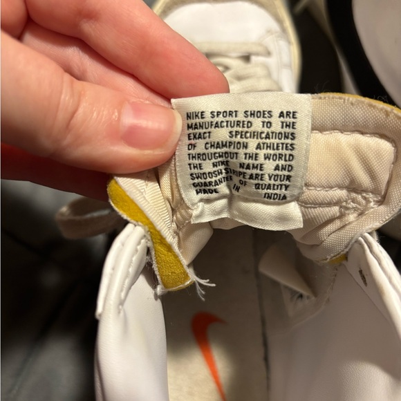 NIKE Blazer Mid 77 White and Black Vintage High-Top Sneakers Men’s Size 8.5 - Picture 9 of 10